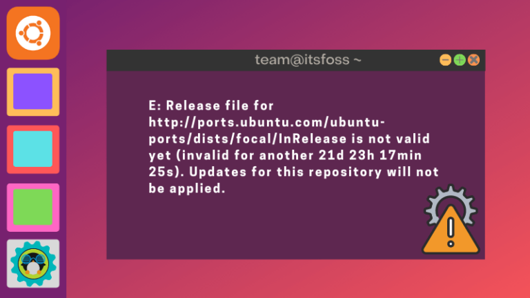 How to Fix “Repository is not valid yet” Error in Ubuntu Linux