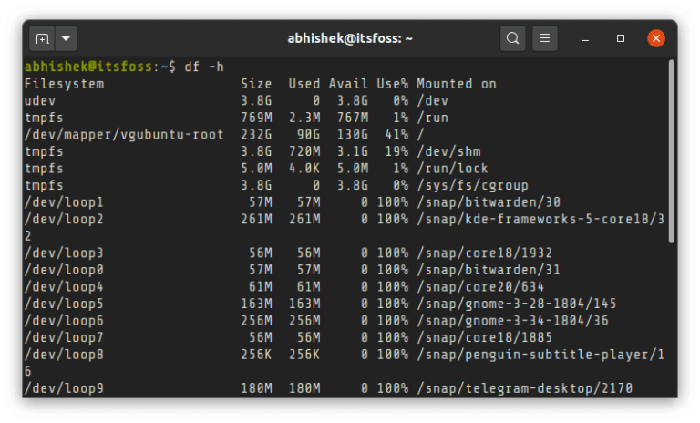 How to Check Free Disk Space on Linux [Terminal and GUI Methods]