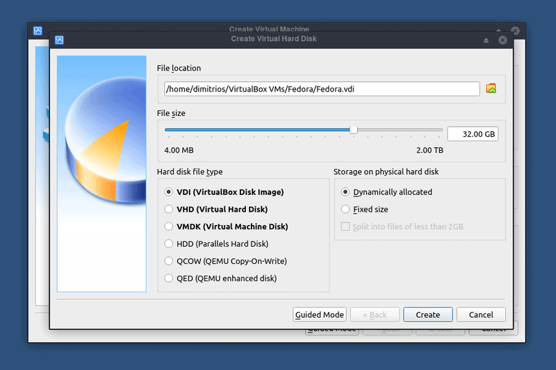 2 Fedora Vm Disk