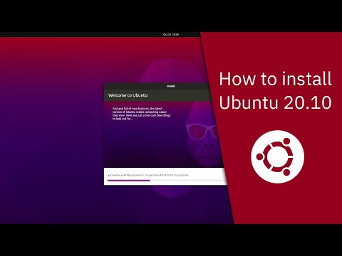 How to install Ubuntu 20.10
