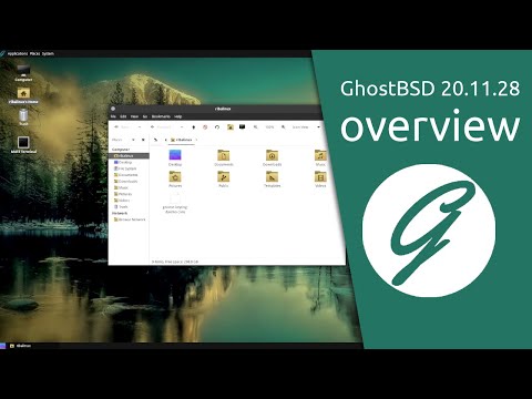 GhostBSD 20.11.28 overview | A simple, elegant desktop BSD Operating System.