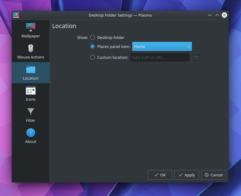 Kde customization