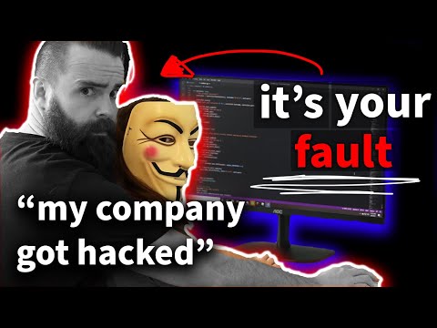 how HACKERS take down big companies (it’s your code)