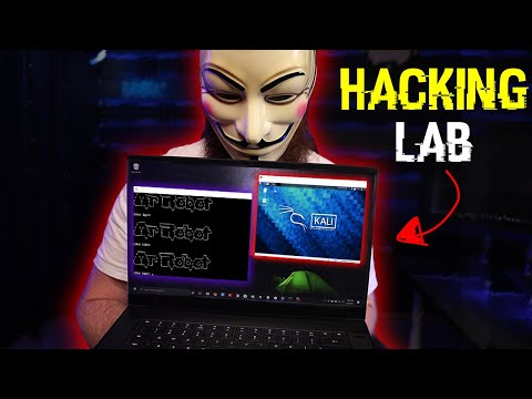 how to build a HACKING lab (to become a hacker)