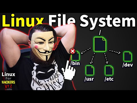 i DELETEd my Linux commands!! (Linux File System) // Linux for Hackers // EP 2