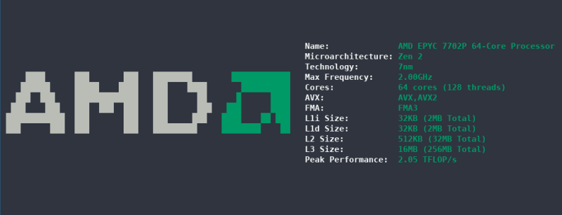 cpufetch for AMD processor