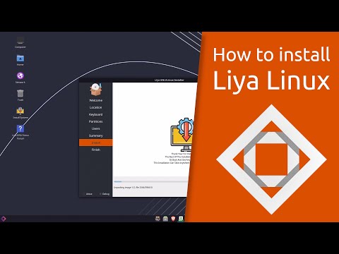 How to install Liya Linux