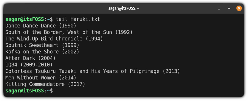 Using tail Command in Linux - Linux Punx