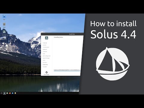 How to install Solus 4.4