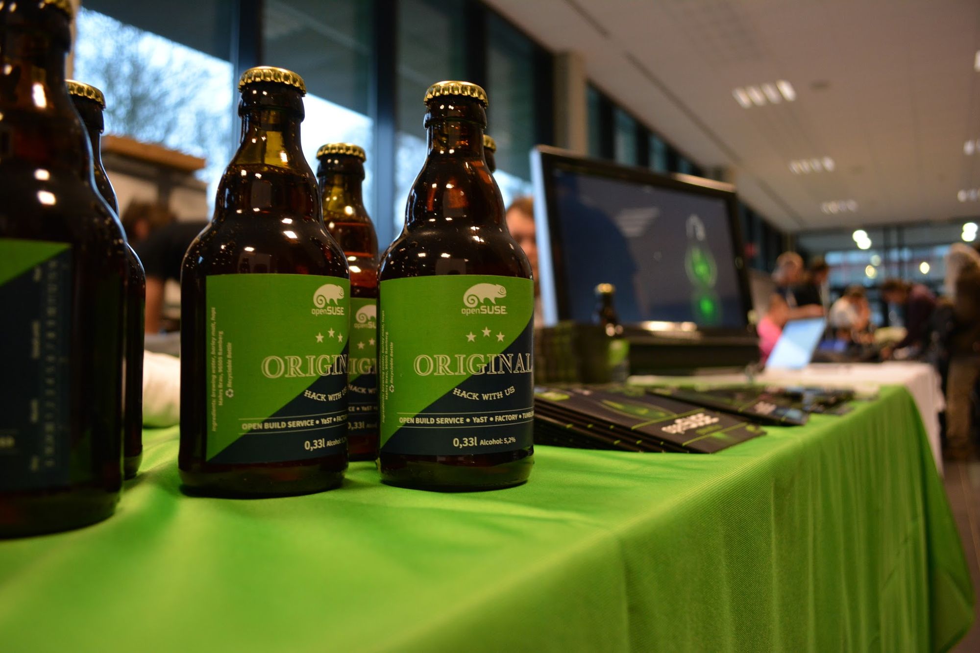 openSUSE beer