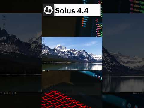 Solus 4.4 Overview #shorts