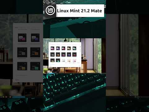 Linux Mint 21.2 Mate Overview #shorts