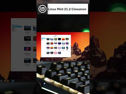 Linux Mint 21.2 “Victoria” Cinnamon Overview #shorts