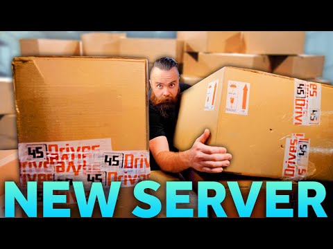 the BIGGEST server project they’ve ever done!! (45Drives)