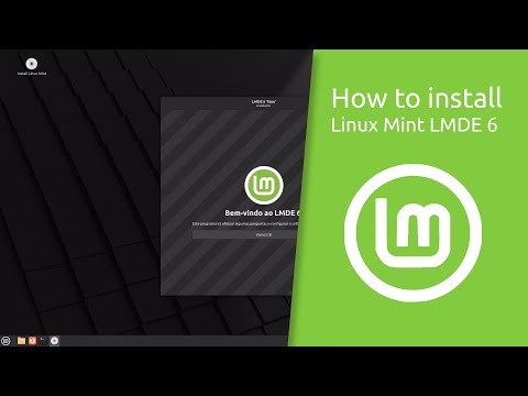 How to install Linux Mint LMDE 6 “Faye”.