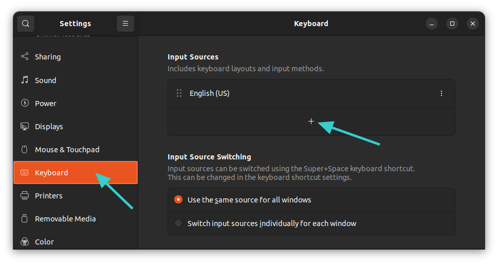 Adding new keyboard layout in Ubuntu