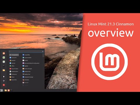 Linux Mint 21 3 Virginia Cinnamon Overview Sleek Modern 