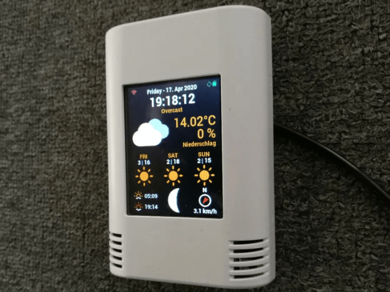 Pi Zero Weather Station
