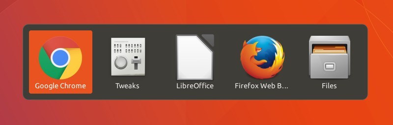 Application switcher shortcut in GNOME in Ubuntu