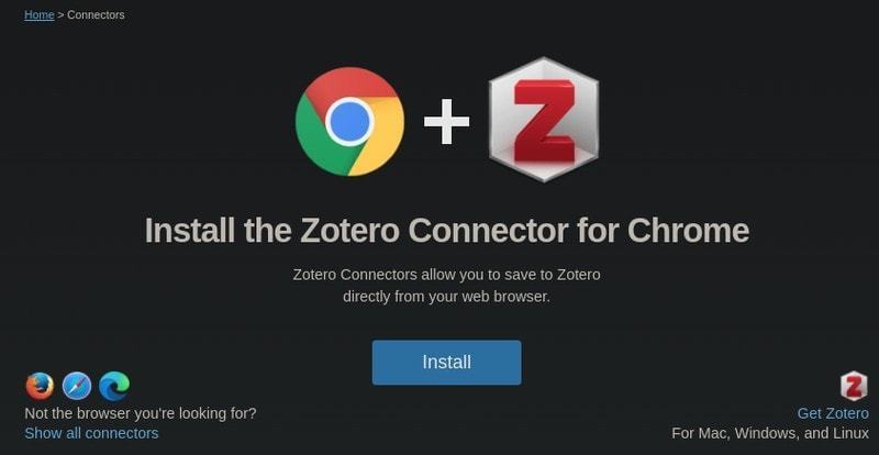 Zotero Extension